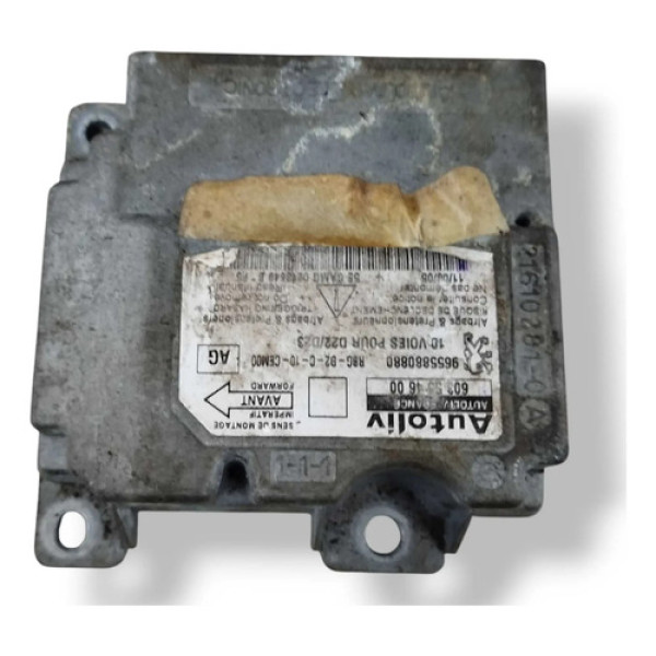 Modulo Central Colisao Peugeot 407 Sw 2006 2007 9655880880