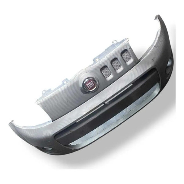 Para-choque Dianteiro Fiat Uno 2011 2012 100180306 Detalhe Preto