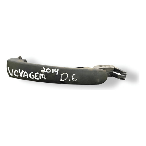 Maçaneta Externa Diant Esquerda Vw Voyage 2014 5u0837205a Preto Dianteira