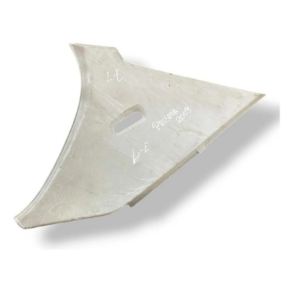 Moldura Coluna Traseira Esquerda Prisma 2009 2010 93341186 Branco