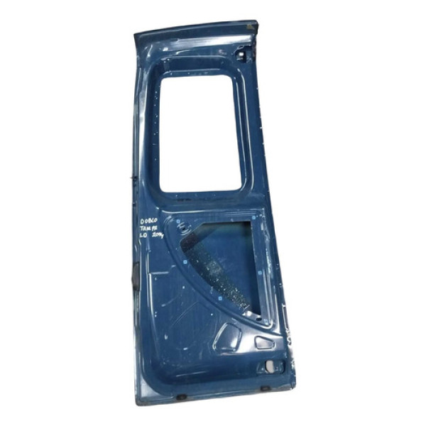 Porta Tampa Traseira Direita Fiat Doblo 2014 2015 2016 Azul