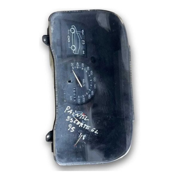 Painel Instrumentos Ford Escort Gl 1993 1994 A 1996 Detalhe Preto