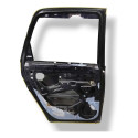 Porta Traseira Esquerda Chevrolet Meriva 2008 2009 Detalhe Traseira Esquerdo Amarelo