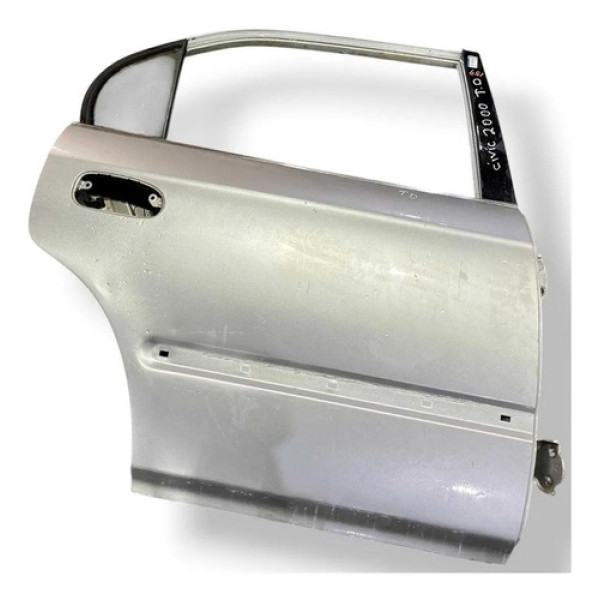 Porta Traseira Direita Honda Civic 1999 2000 2001 A 2005 Traseira Direito Prateado