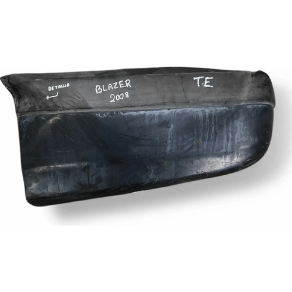 Polaina Traseira Esquerda Blazer 2008 93289615 Com Detalhe