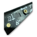 Moldura Int Porta Traseira Esquerda Corsa Classic 90431341 Prateado