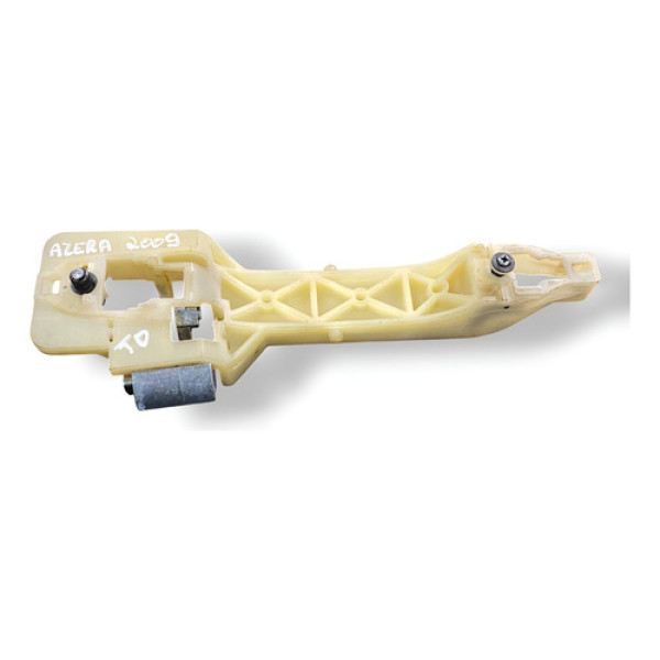 Suporte Maçaneta Traseira Direita Hyundai Azera 2009 2010 Amarelo Traseira