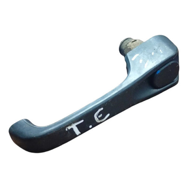 Maçaneta Externa Traseira Esquerda Fiat Uno Mille 2006 2007 Preto Traseira