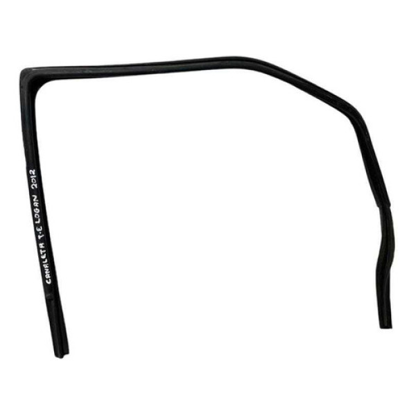 Canaleta Vidro Traseira Esquerda Renault Logan 1.0 2012 Preto