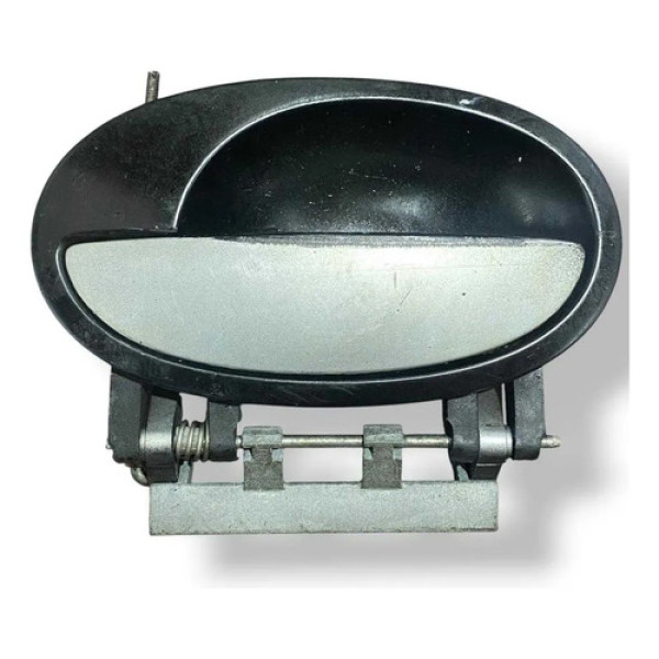 Maçaneta Externa Traseira Esquerda Gm Meriva 2008 - 24424848 Preto Traseira