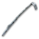 Guia Vidro Traseira Direita  Chevrolet Celta 1.0  2007 2008 Prateado