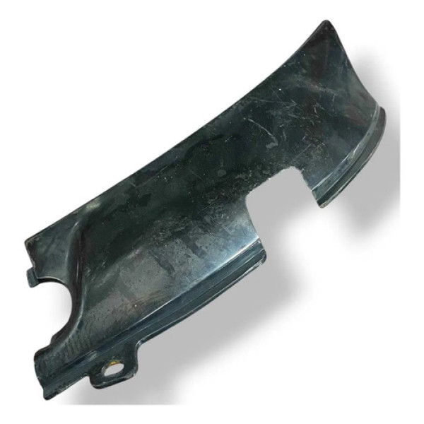 Moldura Grade Churrasqueira Esquerda Chevrolet S10 93394633 Prateado Brilhante