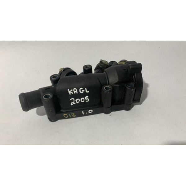 Carcaça Valvula Termostatica Ford Ka 2005 1.0 Pa66gf30