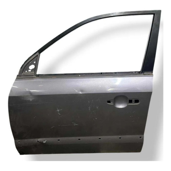 Porta Dianteira Esquerda Hyundai Tucson 2.0 2007 2008 2009 Dianteira Esquerdo Cinza