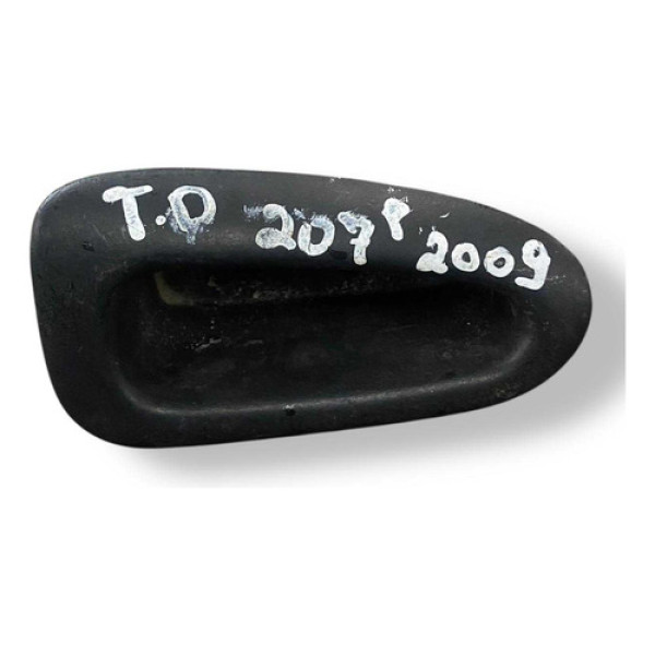 Puxador Porta Traseira Direita 207 Passion 2009 9629325977 Preto Traseira