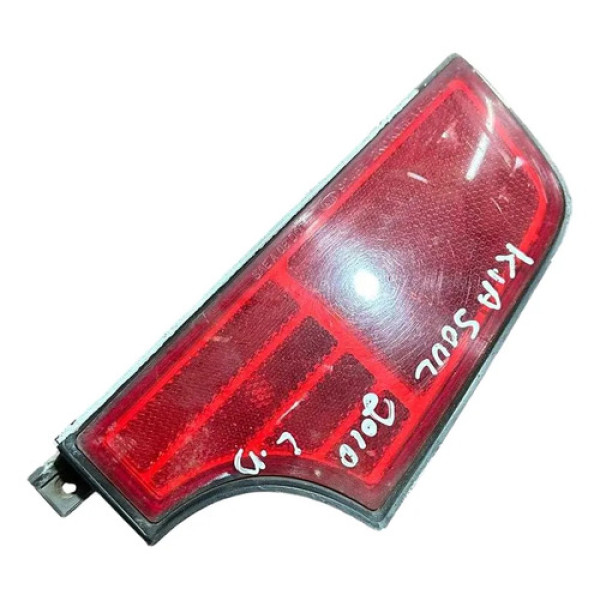 Refletor Parachoque Traseiro Direito Kia Soul 2009 2010 2011 Vermelho