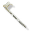 Guia Canaleta Vidro Traseira Direita Chevrolet S10 2013 2014 Branco