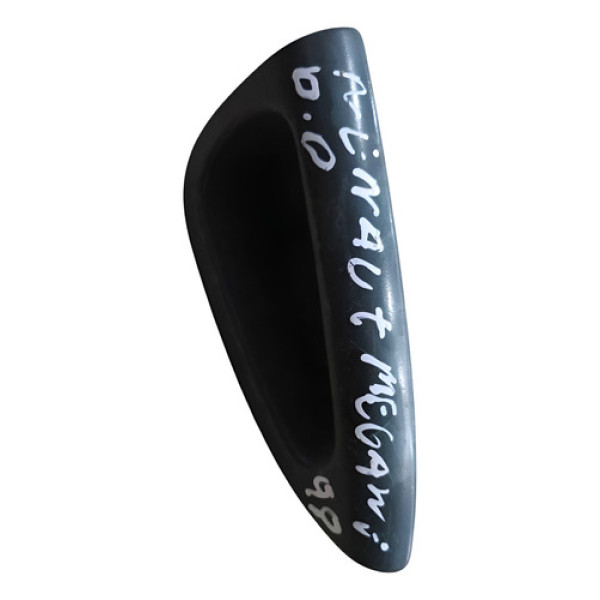 Puxador Pora Dianteira Direita Megane 1.6  1998 770832033 Preto