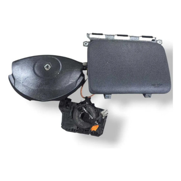 Kit Air Bag Renault Clio 1.6 2004 2005 2006 2007 2008 2009 Preto