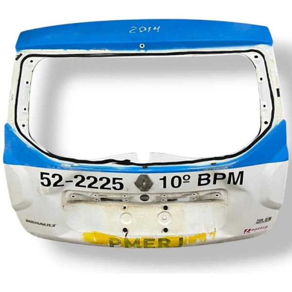 Tampa Porta Malas Renault Duster 2014 2015 2016 Detalhe Azul