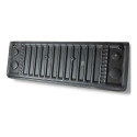 Protetor Caçamba Tampa Traseira Chevrolet S10 2014 2015 2016 Cinza-escuro Preto