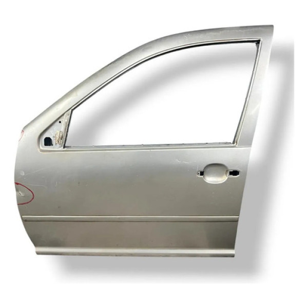 Porta Dianteira Esquerda Volkswagen Golf 2001 2002 Detalhe Dianteira Esquerdo Prateado