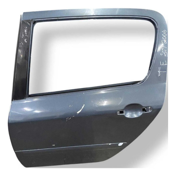 Porta Traseira Esquerda Peugeot 307 - 2006 2007 2008 2009 Traseira Esquerdo Cinza