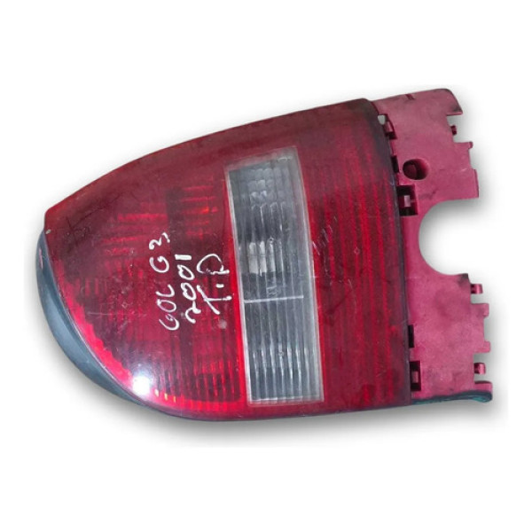 Lanterna Direita Volkswagen Gol G3 1999 2000 2001 2002 2003 Direito/passageiro Vermelho
