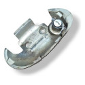 Suporte Maçaneta Dianteira Esquerda Montana 2005 93264371 Prateado Dianteira