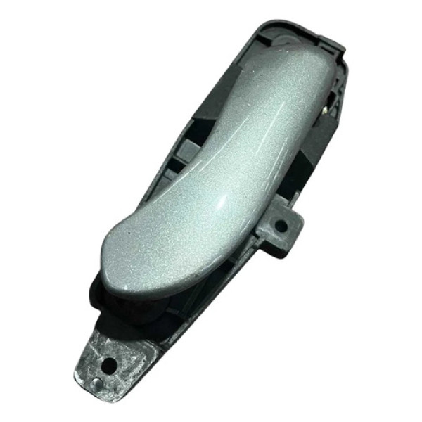 Maçaneta Interna Dianteira Direita Fiat Stilo 2006 2007 2008 Prateado Dianteira