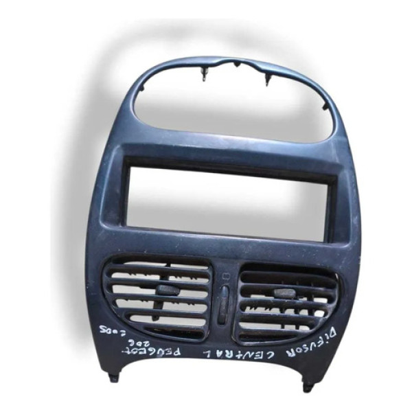 Moldura Difusor Saida Ar Central Peugeot 206 2001 A 2006