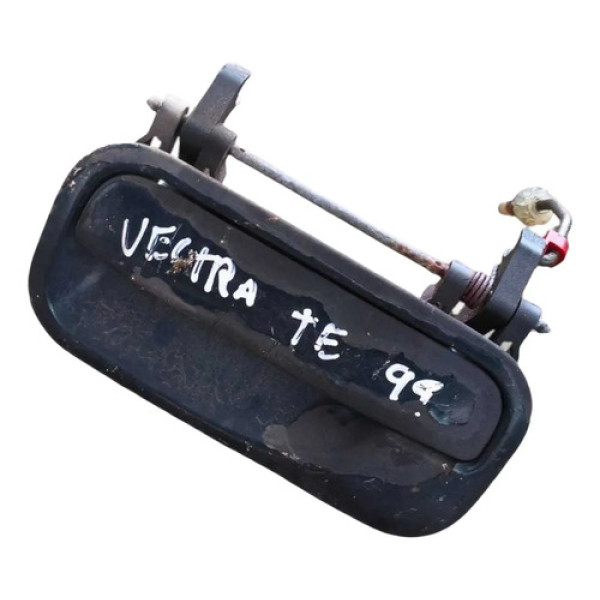 Maçaneta Externa Traseira Esquerda Chevrolet Vectra 1997/99 Preto Traseira
