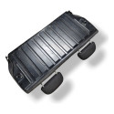 Encosto Banco Traseiro Chevrolet Prisma  2010 2011 2012 Preto