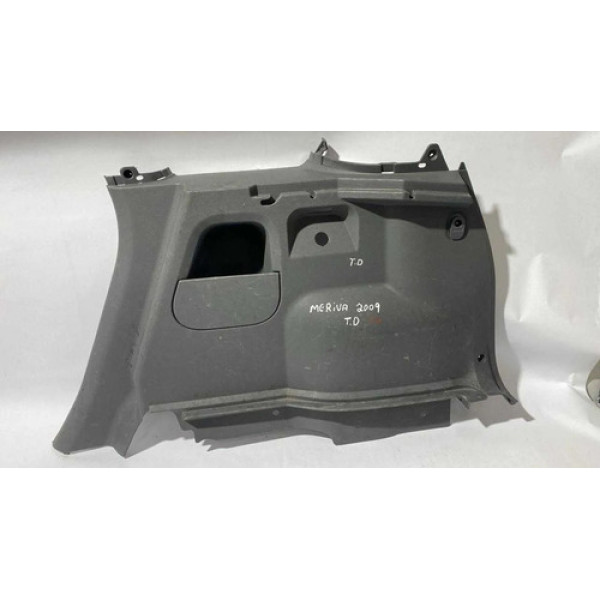 Forro De Porta Traseira Direita Gm Meriva 1.4 2010 93394622 Cinza