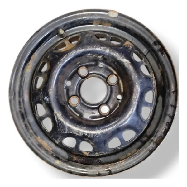 Roda Avulsa Ferro Aro 13 Volkswagen Gol Saveiro Parati Preto