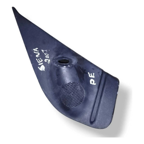Moldura Interna Retrovisor Direito Fiat Siena 1.0 2008/2009 Preto