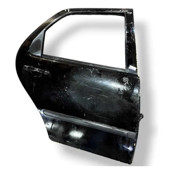 Porta Traseira Direita Fiat Siena 2006 2007 2008 2009 2010 Traseira Direito Preto
