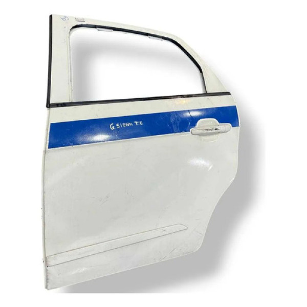 Porta Traseira Esquerda Fiat Grand Siena 2012 2013 2014 2015 Traseira Esquerdo Branco