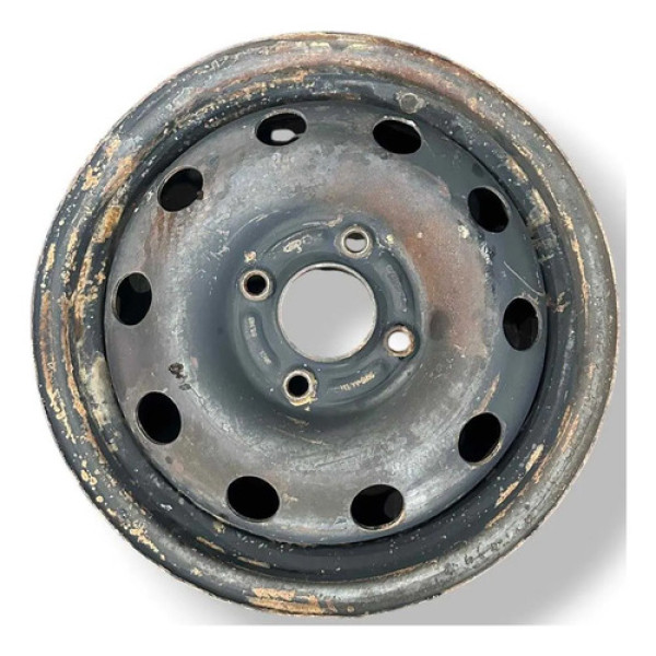 Roda Ferro Avulsa Aro 14 Ford Fiesta - 4 Furos Preto