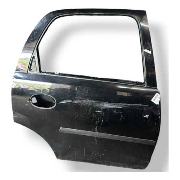Porta Traseira Direita Detalhe Chevrolet Corsa Maxx 2010 Traseira Direita Preto