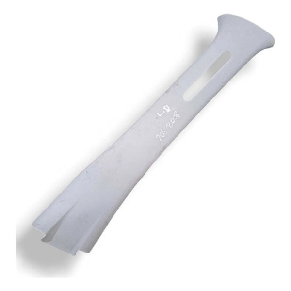 Moldura Coluna Porta Direita Peugeot 206 1.4 08 9644285877 Branco