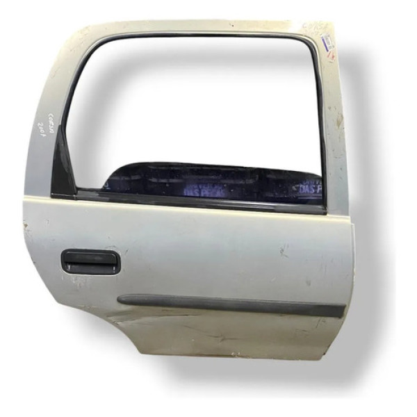 Porta Traseira Direita Chevrolet Corsa Classic 2007 Detalhe Traseira Direito Branco