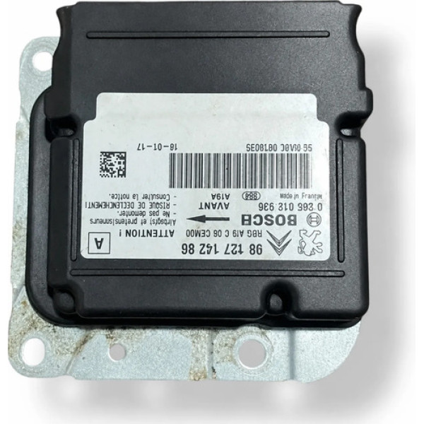 Módulo Airbag Peugeot 2008 1.6 2016 2017 2018 9812714280