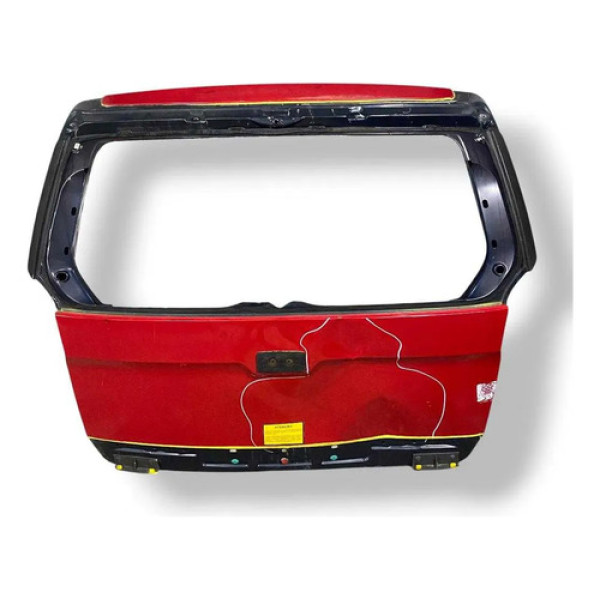 Tampa Traseira Fiat Idea 2013 2014 2015 2016  201 Detalhe Vermelho