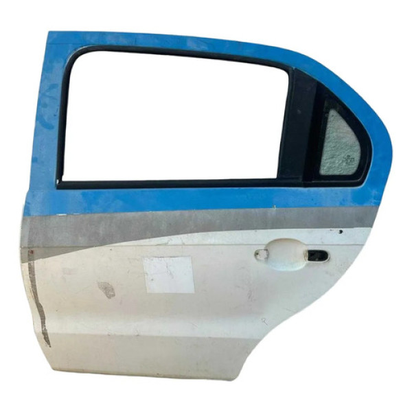 Porta Traseira Esquerda Vw Gol G5 2009 2010 A 2012 C/detalhe Traseira Esquerda Branco