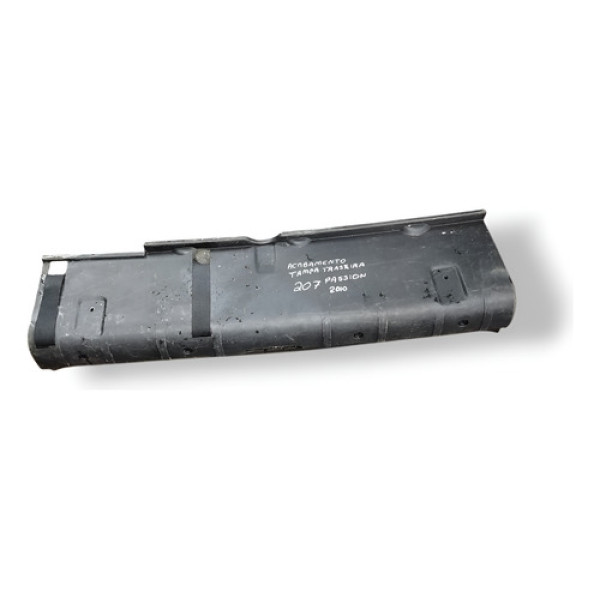 Acab Soleira Porta Malas Peugeot 207 Passion 2010 9683609877 Preto