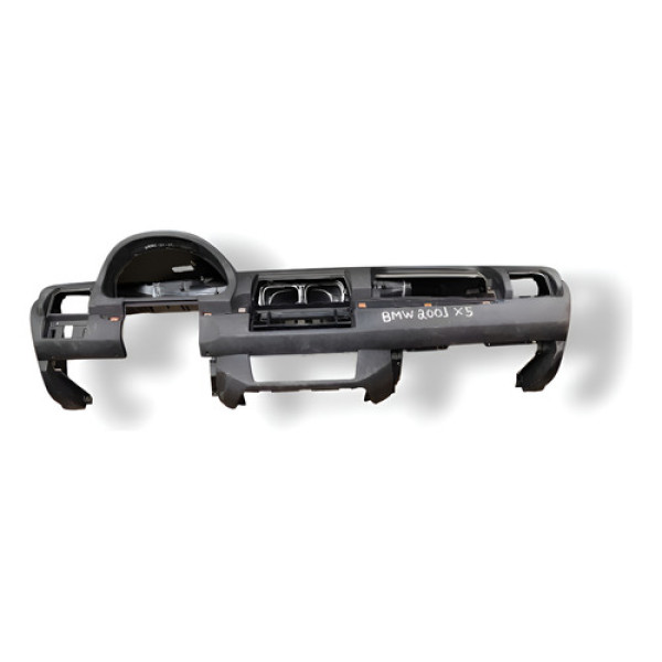 Painel Tabelier Bmw X5 2001 2002 2003 2004 2005 2006 Preto