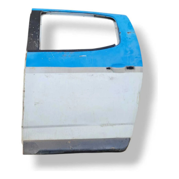 Porta Traseira Esquerda Chevrolet S10 2014 2015 2016 Detalhe Traseira Esquerda Branco