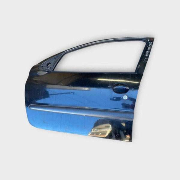 Porta Dianteira Esquerda Peugeot 206 Sw 2005 2006 2007 2008 Dianteira Esquerdo Preto
