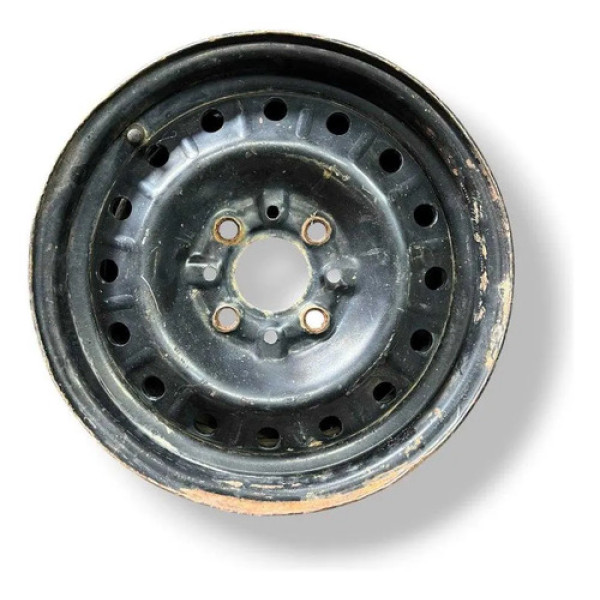 Roda Avulsa De Ferro Aro 13 Fiat  Fiorino Original Prateado